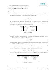 LÃ¶sung - Institut fÃ¼r Entwerfen von Schiffen und Schiffssicherheit