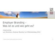 Zielgruppenorientiertes Employer Branding, Wolf Reiner Kriegler