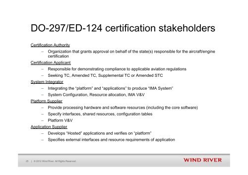 ARINC-653 and Virtualization Concepts for Safety- Critical Systems