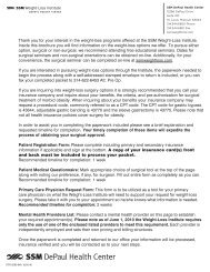 authorization for release of medical records ssm health ssm doctors note