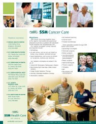 Services - SSM Health Care St. Louis