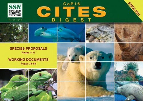 CITES CoP16 Digest - Species Survival Network