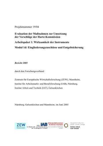 PDF, 2MB - Bundesministerium für Arbeit und Soziales