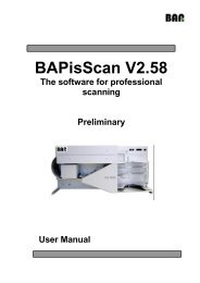 Bapisscan V2.58 - Datawin Gmbh