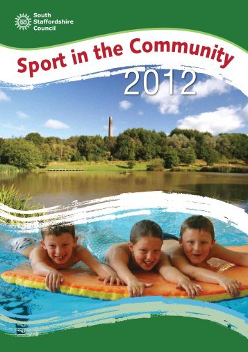 sport in the community brochure - South Staffordshire Council