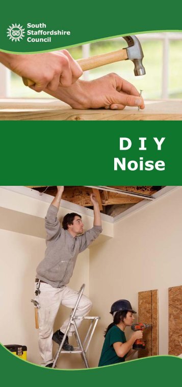 DIY Noise Leaflet - South Staffordshire Council