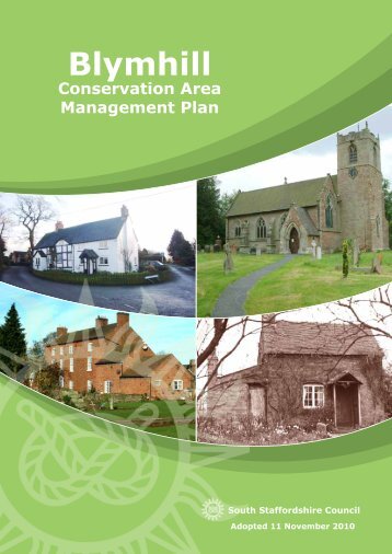 Blymhill Conservation Area Management Plan - South Staffordshire ...