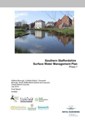 Southern Staffordshire Surface Water Management Plan Phase 1