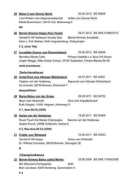 19.05.2013 LG-Schau Hannover-Garbsen - SSV