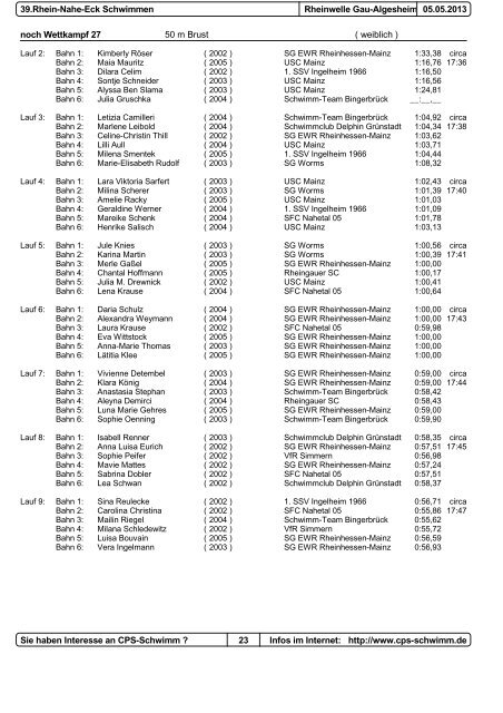 Meldeergebnis RNE 2013.pdf - Schwimm - Team BingerbrÃ¼ck