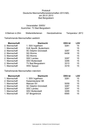 Protokoll - Kompakt