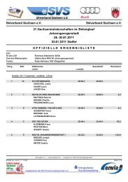 Ergebnisliste Sachsenmeisterschaften LL-Staffel ... - SSV Geyer eV