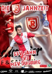 download hier - SSV Jahn Regensburg