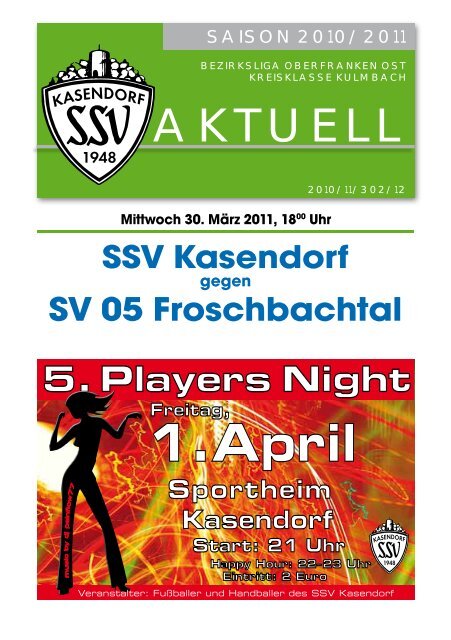 1.April - SSV Kasendorf