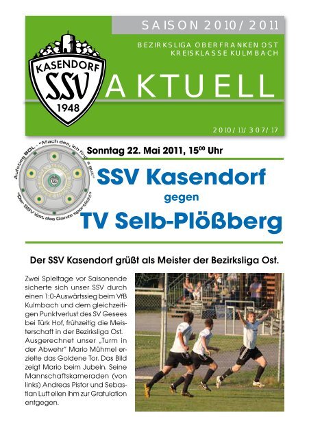 aktuell - SSV Kasendorf