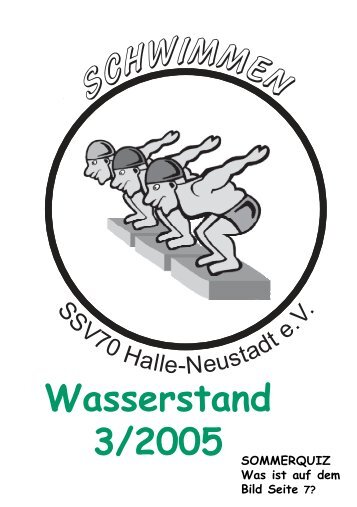 03/2005 - SchwimmSportVereinigung 70 Halle-Neustadt e. V.