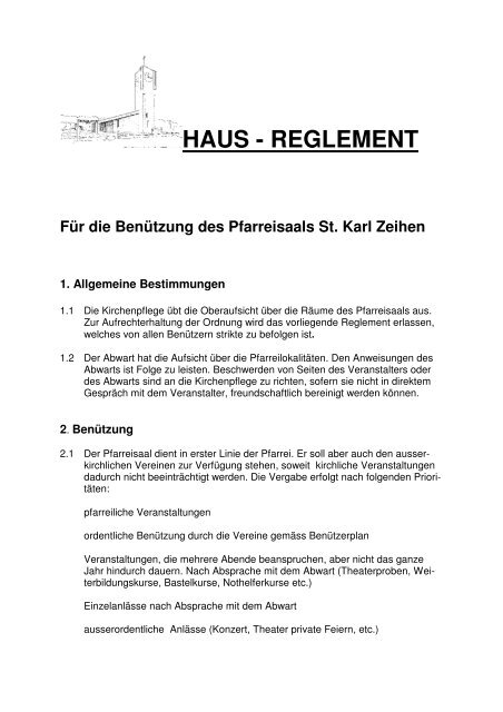 Hausordnung (pdf)