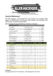 pdf-Druckversion - SSV Illerberg/Thal