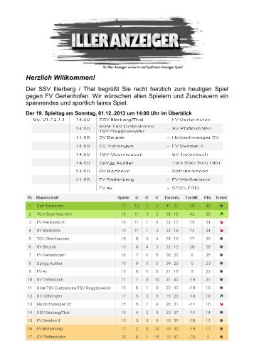 pdf-Druckversion - SSV Illerberg/Thal