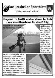 Ausgabe 04.2012 - SSV Jersbek