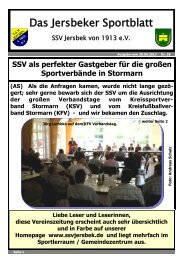 Ausgabe 06.2013 - SSV Jersbek