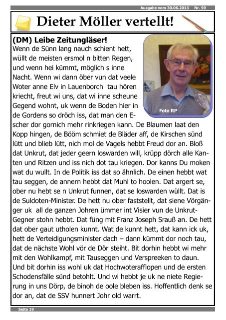 Ausgabe 06.2013 - SSV Jersbek