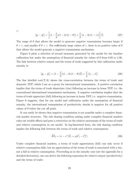 Exchange rate dynamics, asset market structure and the role of the ...