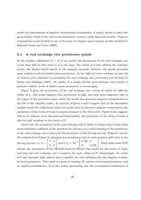 Exchange rate dynamics, asset market structure and the role of the ...