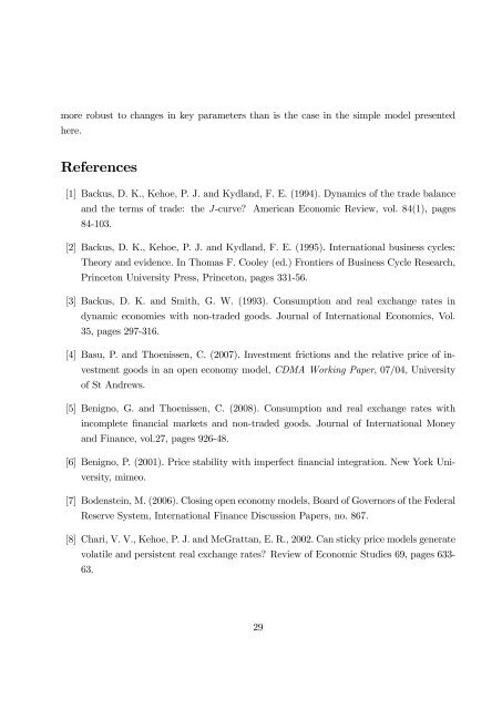 Exchange rate dynamics, asset market structure and the role of the ...