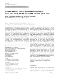 Seasonal and diel vertical migration of zooplankto... - ResearchGate