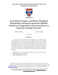 East India Company Shareholders and the South Sea Bubble