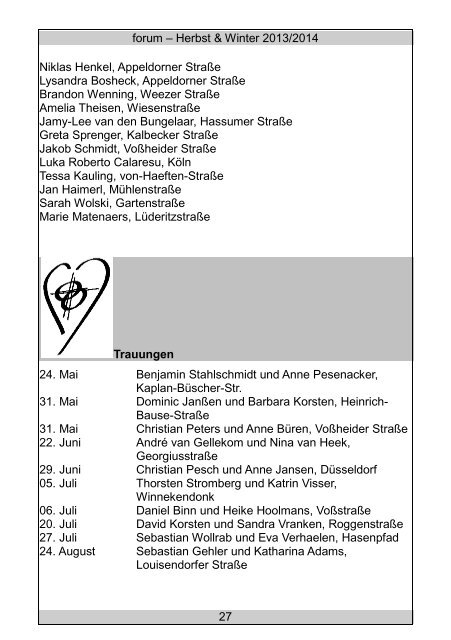 Liebe Schwestern und BrÃ¼der, - Katholische Pfarrgemeinde St ...