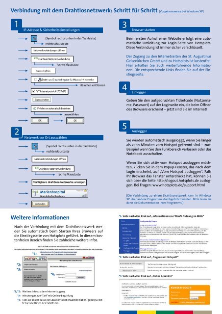 Internet und Mail in der Klinik - St. Augustinus Gelsenkirchen GmbH