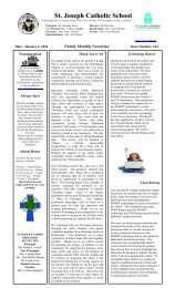 View Monthly Newsletter - St Clair CDS Board