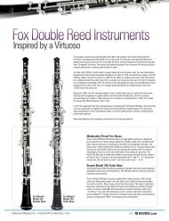 Fox Double Reed Instruments