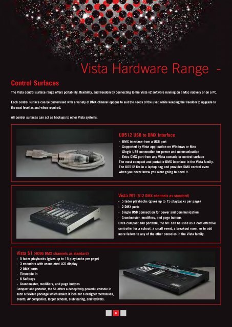 Vista v2 Applications - AC Lighting Inc.