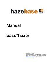 Manual base hazer - hazebas - hazebase.com