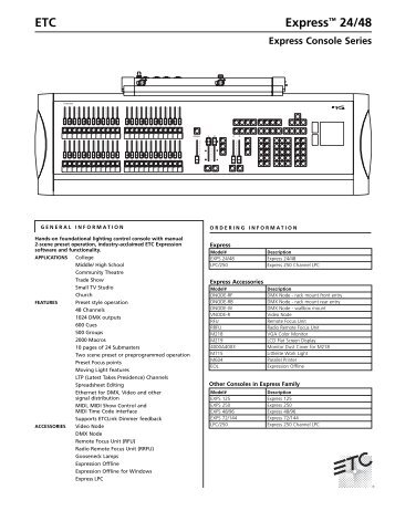 ETC Expressâ¢ 24/48