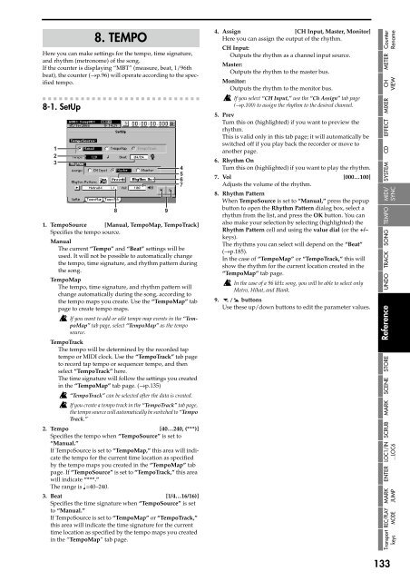 2. Turn the D32XD/D16XD on - Korg