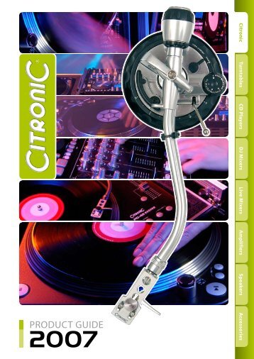 Citronic guide as pdf - Magnum Sound