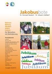 Jakobusbote - St. Jakobus Behindertenhilfe