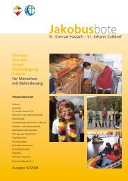 Jakobusbote - St. Jakobus Behindertenhilfe