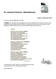 St. Johannes Bochum - Wiemelhausen