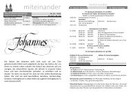 Miteinander Nr. 26 - 24.06.2012 - St. Johannis Glandorf