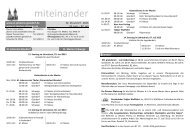 Miteinander Nr. 26 - 23.06.2013 - St. Johannis Glandorf