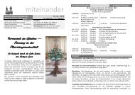 Miteinander Nr. 43 - 20.10.2013 - St. Johannis Glandorf