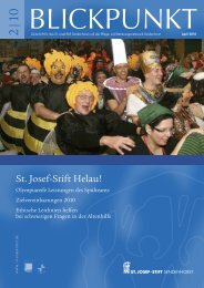 Informationen für unsere Patienten - St. Josef-Stift Sendenhorst