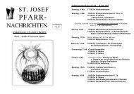 PFARR- - Kath. Kirchengemeinde St. Laurentius in Warendorf