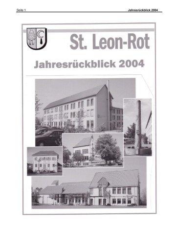 RÃ¼ckblick 2004 - St. Leon-Rot