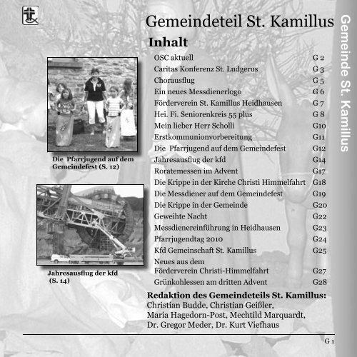 Gemeindeteil St. Kamillus - Propsteipfarrei St. Ludgerus